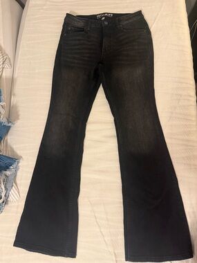 Idyllwind Black Washed Flare Jeans